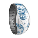 Ethnic Navy Seamless Aztec Elephant - Decal Skin Wrap Kit for the Disney Magic Band