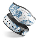 Ethnic Navy Seamless Aztec Elephant - Decal Skin Wrap Kit for the Disney Magic Band