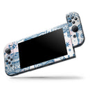 Ethnic Navy Seamless Aztec Elephant // Skin Decal Wrap Kit for Nintendo Switch Console & Dock, Joy-Cons, Pro Controller, Lite, 3DS XL, 2DS XL, DSi, or Wii - Vinyl Skin Wrap for Nintendo Switch 2, OLED, Lite, Pro Controller, Wii & Classic Handhelds