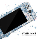 Ethnic Navy Seamless Aztec Elephant // Skin Decal Wrap Kit for Nintendo Switch Console & Dock, Joy-Cons, Pro Controller, Lite, 3DS XL, 2DS XL, DSi, or Wii - Vinyl Skin Wrap for Nintendo Switch 2, OLED, Lite, Pro Controller, Wii & Classic Handhelds