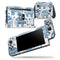 Ethnic Navy Seamless Aztec Elephant - Skin Wrap Decal for Nintendo Switch Lite Console & Dock - 3DS XL - 2DS - Pro - DSi - Wii - Joy-Con Gaming Controller