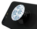 Ethnic Navy Seamless Aztec Elephant - Skin Kit for PopSockets and other Smartphone Extendable Grips & Stands