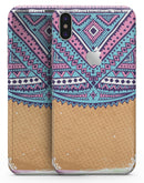 Ethnic Tribe Pattern V2 - iPhone X Skin-Kit