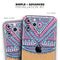 Ethnic Tribe Pattern V2 - Skin-Kit compatible with the Apple iPhone 13, 13 Pro Max, 13 Mini, 13 Pro, iPhone 12, iPhone 11 (All iPhones Available)