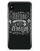 Everything Starts with a Dream - iPhone X Clipit Case