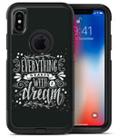 Everything Starts with a Dream - iPhone X OtterBox Case & Skin Kits