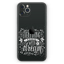 Everything Starts with a Dream  - Protective Skin Wrap & Decal – Compatible with iPhone SE to iPhone 17 Pro Max (All Models)