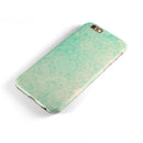Faded Aqua Rococo Pattern iPhone 6/6s or 6/6s Plus 2-Piece Hybrid INK-Fuzed Case