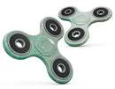 Faded Aqua Rococo Pattern Full-Body Fidget Spinner Skin-Kit