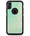 Faded Aqua Rococo Pattern - iPhone X OtterBox Case & Skin Kits