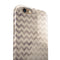 Faded Black and White Chevron Pattern iPhone 6/6s or 6/6s Plus 2-Piece Hybrid INK-Fuzed Case