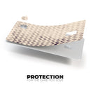 Faded Black and White Chevron Pattern - Premium Protective Decal Skin-Kit for the Apple Credit Card