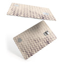 Faded Black and White Chevron Pattern - Premium Protective Decal Skin-Kit for the Apple Credit Card