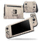 Faded Black and White Chevron Pattern - Skin Wrap Decal for Nintendo Switch Lite Console & Dock - 3DS XL - 2DS - Pro - DSi - Wii - Joy-Con Gaming Controller