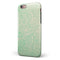 Faded Blue-Green Rococo Pattern iPhone 6/6s or 6/6s Plus 2-Piece Hybrid INK-Fuzed Case