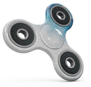 Faded Blue Watercolor Strokes Full-Body Fidget Spinner Skin-Kit