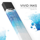 Faded Blue Watercolor Strokes - Premium Decal Protective Skin-Wrap Sticker compatible with the Juul Labs vaping device