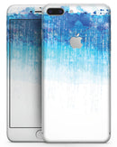 Faded Blue Watercolor Strokes - Skin-kit for the iPhone 8 or 8 Plus