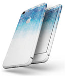Faded Blue Watercolor Strokes - Skin-kit for the iPhone 8 or 8 Plus