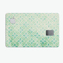 Faded Blue and Green Overlapping CIrcles - Premium Protective Decal Skin-Kit for the Apple Credit Card