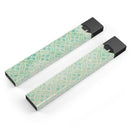 Faded Blue and Green Overlapping CIrcles - Premium Decal Protective Skin-Wrap Sticker compatible with the Juul Labs vaping device