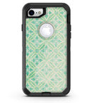 Faded Blue and Green Overlapping CIrcles - iPhone 7 or 8 OtterBox Case & Skin Kits