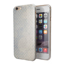 Faded Blue and White Snowflake Pattern iPhone 6/6s or 6/6s Plus 2-Piece Hybrid INK-Fuzed Case