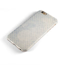 Faded Blue and White Snowflake Pattern iPhone 6/6s or 6/6s Plus 2-Piece Hybrid INK-Fuzed Case