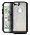 Faded Blue and White Snowflake Pattern - iPhone 7 or 7 Plus Commuter Case Skin Kit