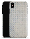 Faded Blue and White Snowflake Pattern - iPhone X Clipit Case