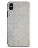 Faded Blue and White Snowflake Pattern - iPhone X Clipit Case