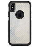 Faded Blue and White Snowflake Pattern - iPhone X OtterBox Case & Skin Kits