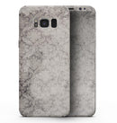 Faded Brown Damask Pattern - Samsung Galaxy S8 Full-Body Skin Kit