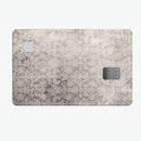 Faded Brown Verticle Damask Pattern - Premium Protective Decal Skin-Kit for the Apple Credit Card