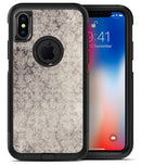 Faded Brown Verticle Damask Pattern - iPhone X OtterBox Case & Skin Kits