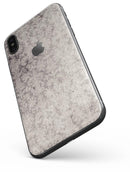 Faded Brown Verticle Damask Pattern - iPhone X Skin-Kit
