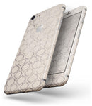 Faded Brown and Tan Oval Pattern - Skin-kit for the iPhone 8 or 8 Plus