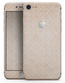 Faded Coral Grunge Royal Pattern - Skin-kit for the iPhone 8 or 8 Plus