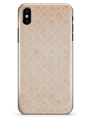 Faded Coral Grunge Royal Pattern - iPhone X Clipit Case