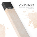 Faded Coral and White SunRise - Premium Decal Protective Skin-Wrap Sticker compatible with the Juul Labs vaping device