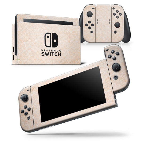 Faded Coral and White SunRise - Skin Wrap Decal for Nintendo Switch Lite Console & Dock - 3DS XL - 2DS - Pro - DSi - Wii - Joy-Con Gaming Controller
