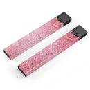 Faded Deep Pink Damask Pattern - Premium Decal Protective Skin-Wrap Sticker compatible with the Juul Labs vaping device