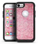 Faded Deep Pink Damask Pattern - iPhone 7 or 8 OtterBox Case & Skin Kits