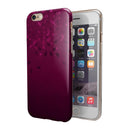 Faded Falling Leaves Of Burgundy iPhone 6/6s or 6/6s Plus 2-Piece Hybrid INK-Fuzed Case