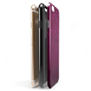 Faded Falling Leaves Of Burgundy iPhone 6/6s or 6/6s Plus 2-Piece Hybrid INK-Fuzed Case