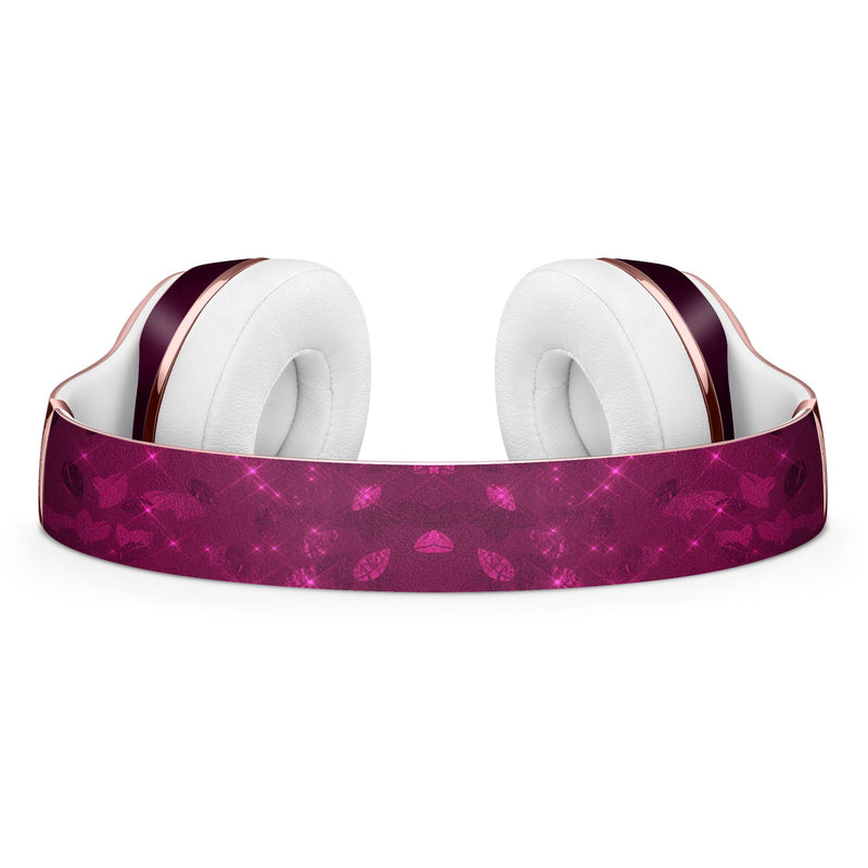 Faded Falling Leaves Of Burgundy 2 Full-Body Skin Kit for the Beats by Dre Solo 3 Wireless Headphones