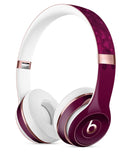 Faded Falling Leaves Of Burgundy 2 Full-Body Skin Kit for the Beats by Dre Solo 3 Wireless Headphones