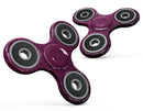 Faded Falling Leaves Of Burgundy Full-Body Fidget Spinner Skin-Kit