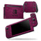 Faded Falling Leaves Of Burgundy - Skin Wrap Decal for Nintendo Switch Lite Console & Dock - 3DS XL - 2DS - Pro - DSi - Wii - Joy-Con Gaming Controller