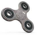 Faded Gray Cauliflower Damask Pattern Full-Body Fidget Spinner Skin-Kit